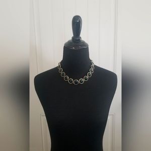 Banana Republic Emerald Green Cabochon Necklace